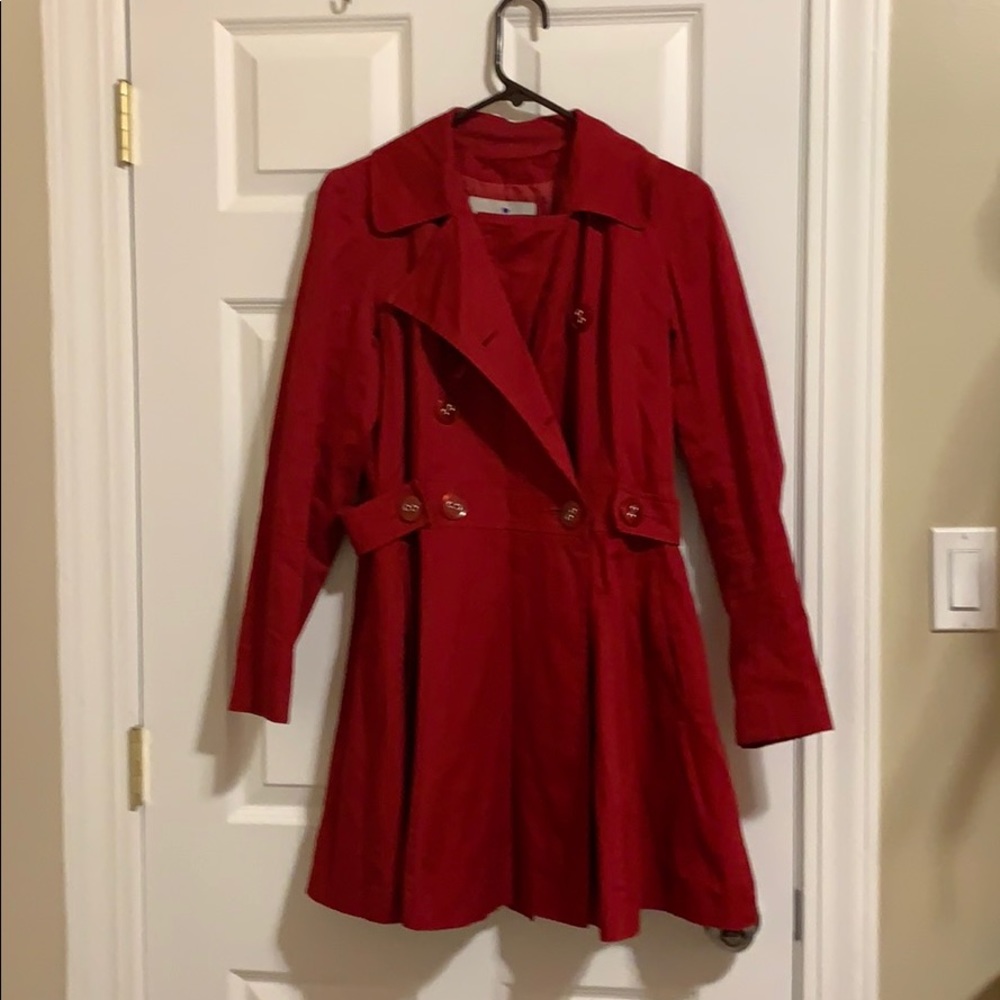 Red Trench Coat